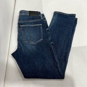 Express Slim Size 32 X 31 Blue Denim Jeans Pants Stretchy Zip Fly